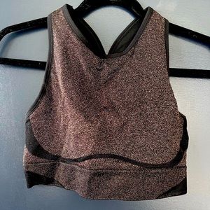 Sparkle Crop Workout Top | Never Worn | Size M